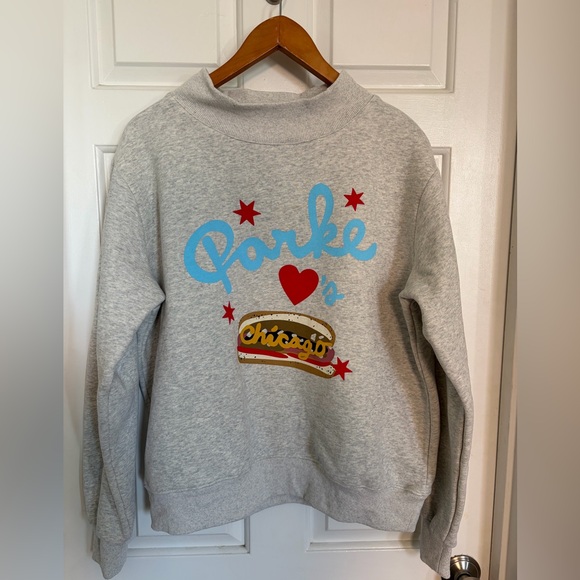 PARKE Chicago Graphic Mockneck S/M - Picture 3 of 9